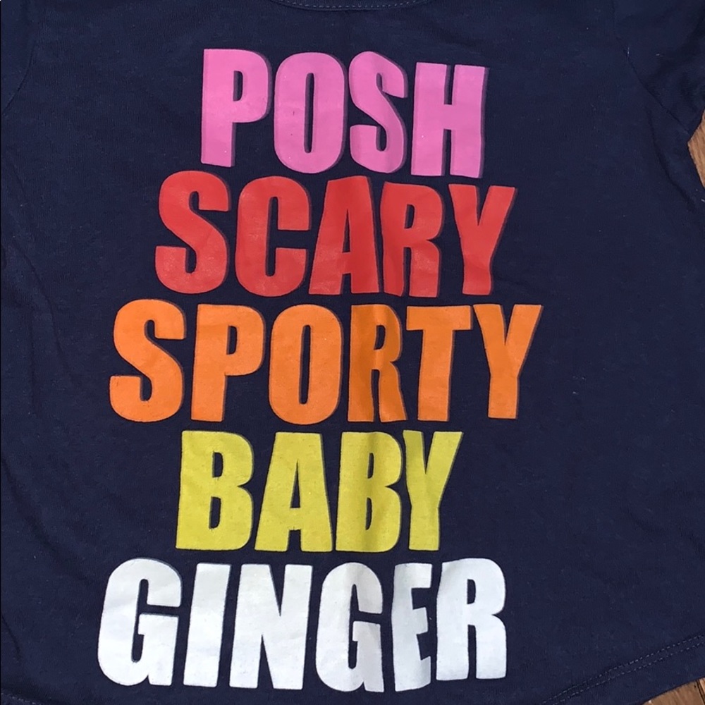 Girls Spice Girls Shirt Size 5t